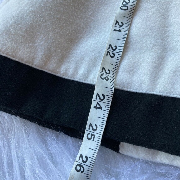 Nico La Coat Sz 8 Black Cream White Stripe Blazer Vintage Buttons 90s Y2K Womens - Picture 7 of 8